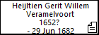 Heijltien Gerit Willem Veramelvoort