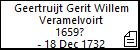 Geertruijt Gerit Willem Veramelvoirt
