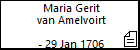 Maria Gerit van Amelvoirt