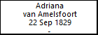 Adriana van Amelsfoort