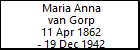 Maria Anna van Gorp