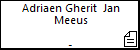 Adriaen Gherit  Jan Meeus