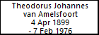 Theodorus Johannes van Amelsfoort