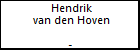Hendrik van den Hoven