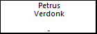 Petrus Verdonk