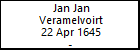 Jan Jan Veramelvoirt