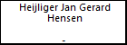 Heijliger Jan Gerard Hensen