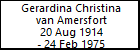 Gerardina Christina van Amersfort