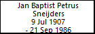 Jan Baptist Petrus Sneijders
