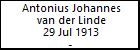Antonius Johannes van der Linde