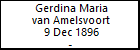 Gerdina Maria van Amelsvoort