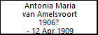 Antonia Maria van Amelsvoort