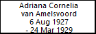 Adriana Cornelia van Amelsvoord