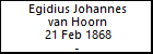 Egidius Johannes van Hoorn