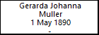 Gerarda Johanna Muller