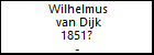 Wilhelmus van Dijk