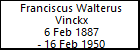 Franciscus Walterus Vinckx