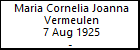 Maria Cornelia Joanna Vermeulen