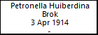 Petronella Huiberdina Brok
