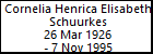 Cornelia Henrica Elisabeth Schuurkes