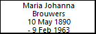 Maria Johanna Brouwers