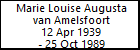 Marie Louise Augusta van Amelsfoort