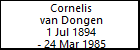 Cornelis van Dongen