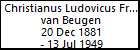Christianus Ludovicus Franciscus van Beugen