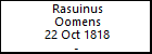 Rasuinus Oomens