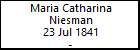 Maria Catharina Niesman