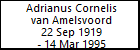Adrianus Cornelis van Amelsvoord
