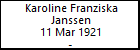 Karoline Franziska Janssen