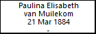 Paulina Elisabeth van Muilekom