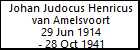 Johan Judocus Henricus van Amelsvoort