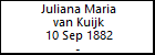 Juliana Maria van Kuijk
