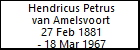 Hendricus Petrus van Amelsvoort