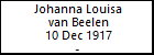 Johanna Louisa van Beelen