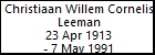 Christiaan Willem Cornelis Leeman