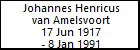 Johannes Henricus van Amelsvoort