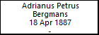 Adrianus Petrus Bergmans