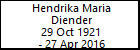 Hendrika Maria Diender