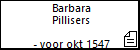 Barbara Pillisers