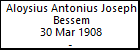 Aloysius Antonius Joseph Bessem