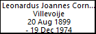 Leonardus Joannes Cornelis Villevoije