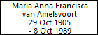 Maria Anna Francisca van Amelsvoort
