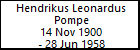 Hendrikus Leonardus Pompe
