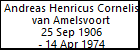 Andreas Henricus Cornelis van Amelsvoort