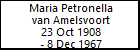 Maria Petronella van Amelsvoort