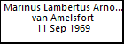 Marinus Lambertus Arnoldus van Amelsfort