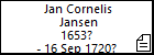 Jan Cornelis Jansen